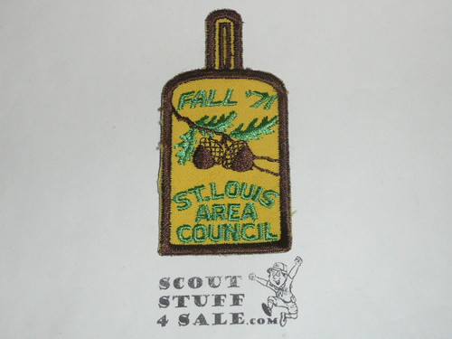 Saint Louis Area Council Fall Encampment Patch, 1971