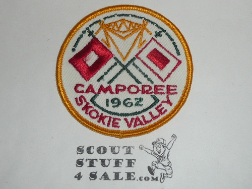 Northwest Suburban Council Skokie Valley District Camporee Patch, 1962