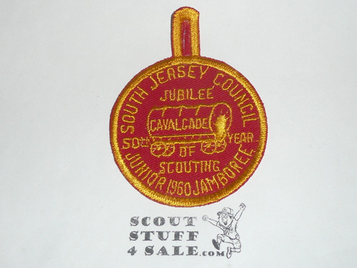 South New Jersey Council Cavalcade of Scouting Junior Jamboree Patch, 1960