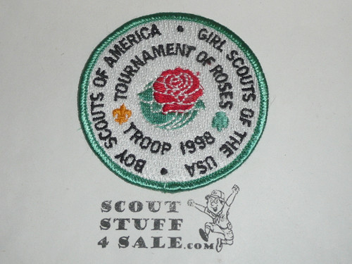 San Gabriel Valley Council Tournament of Roses Troop Patch, 1998