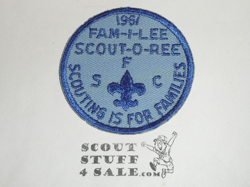 South Florida Council Scout-O-Ree Patch, 1961