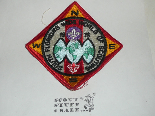 South Florida Council Wide World of Scouting Patch, 1976