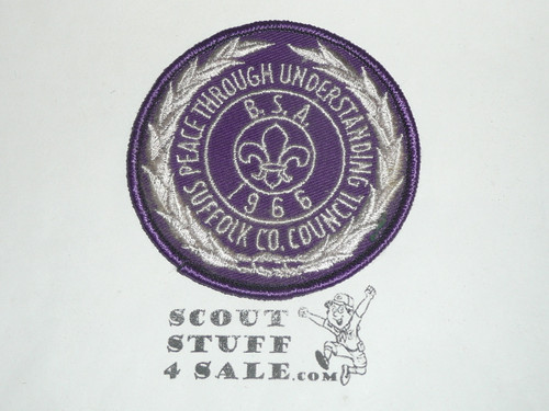 Suffolk County Council Peace Through Understanding Patch, 1966