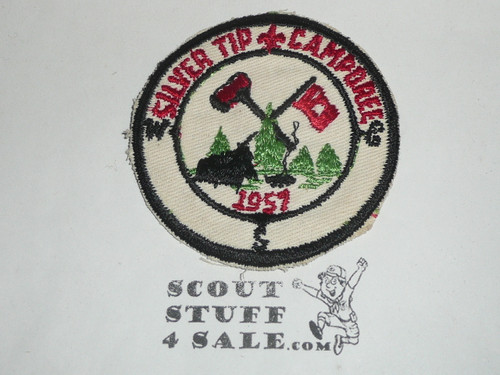 Silver Tip Camporee Patch, 1957