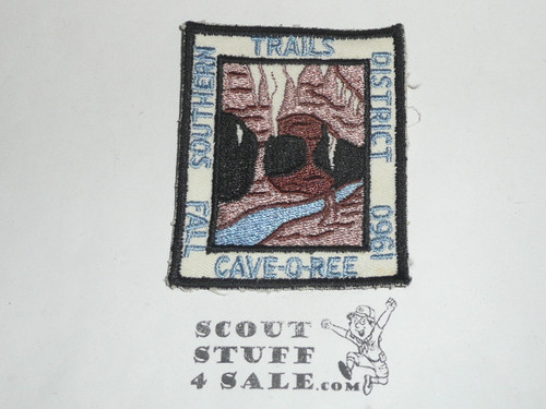 Southern Trails District Fall Camporee Patch, 1960