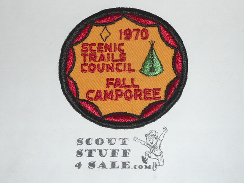 Scenic Trails Council Camporee Patch, 1970