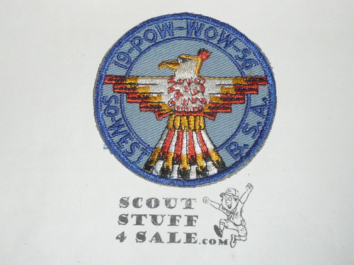 South West Pow Wow BSA Patch, 1956