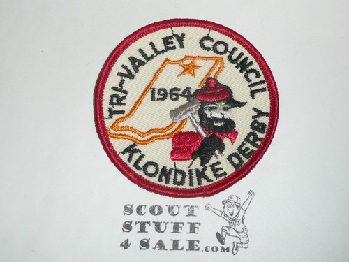 Tri-Valley Council Klondike Derby Patch, 1964