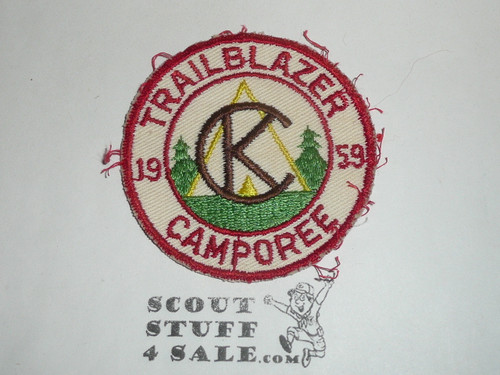 Trailblazers Camporee Patch, 1959