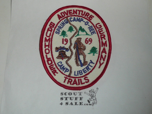 Transatlantic Council Spring Camporee Patch, Germany, 1969