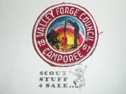 Valley Forge Council Camporee Patch, 1961