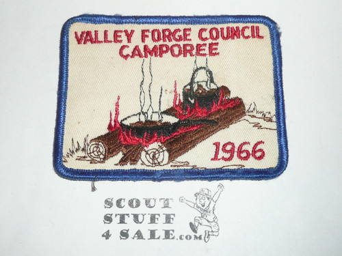 Valley Forge Council Camporee Patch, 1966