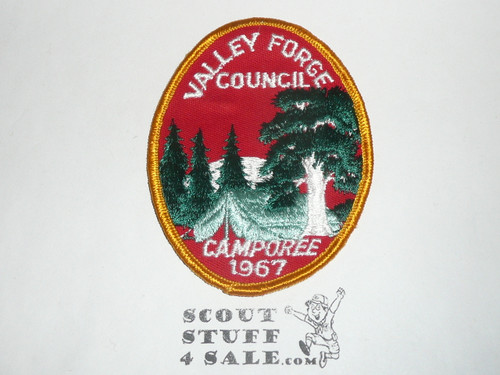 Valley Forge Council Camporee Patch, 1967