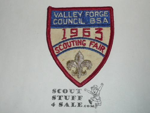 Valley Forge Council Scout Fair Patch, 1963