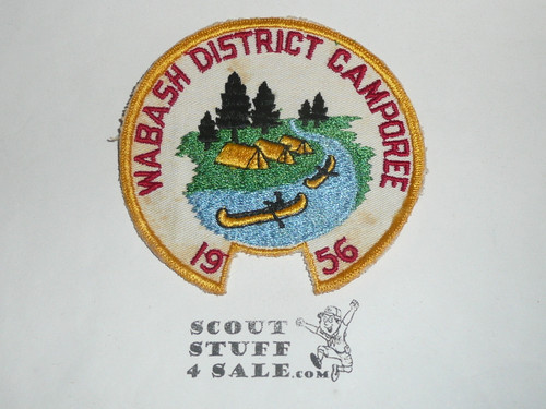 Wabash District Camporee Patch, 1956