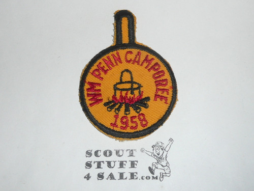 William Penn Camporee Patch, 1958