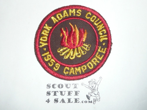York Adams Council Camporee Patch, 1959