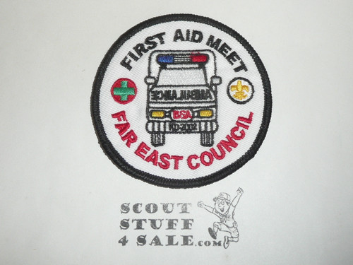 Far East Council First Aid Meet Patch, 2001