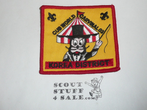 Far East Council Korea District Cub World Carnival Patch, 2003