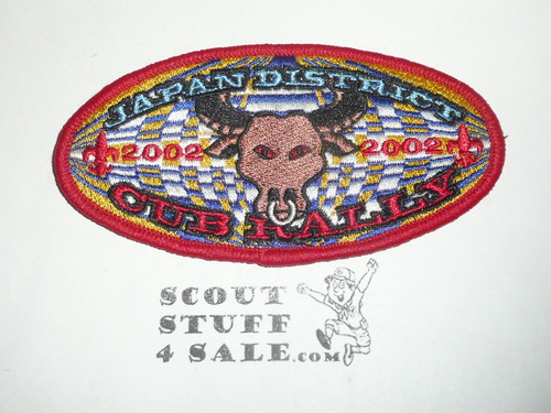 Far East Council Japan District Cub Rally Patch, 2002