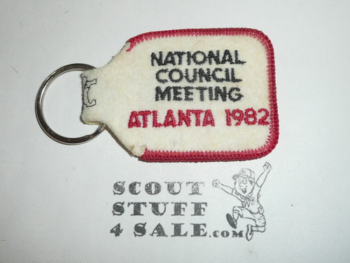 1992 Boy Scouts of America National Annual Meeting Patch keychain