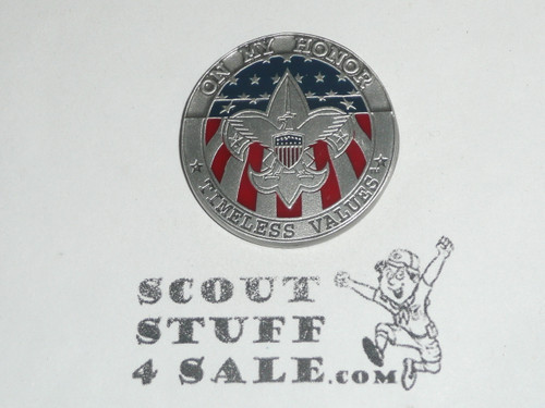 2003 Boy Scout World Jamboree On My Honor Timeless Values Challenge Coin / Token