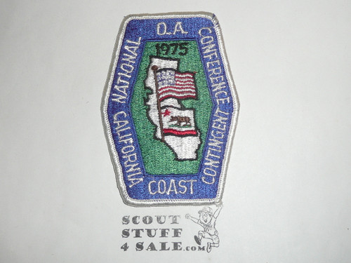 National Order of the Arrow Conference (NOAC), 1975 California Coast Contingent Patch