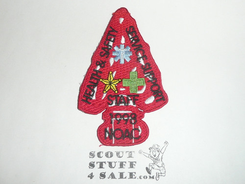 1998 National Order of the Arrow Conference (NOAC) Health and Safety Support Staff Patch