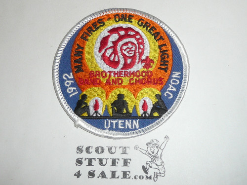 National Order of the Arrow Conference (NOAC), 1992 Brotherhood Band and Chorus Patch