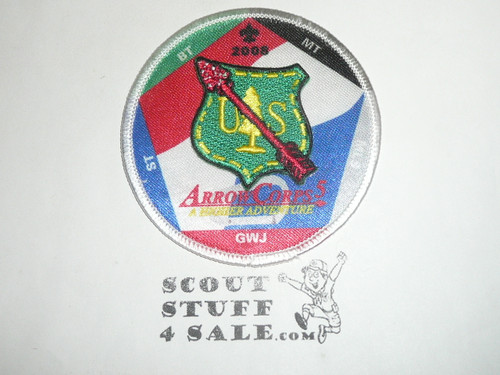 National Order of the Arrow Arrow Corps5 Patch, 2008
