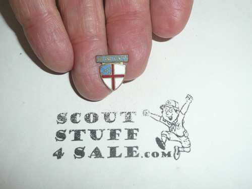 Boy Scout God & Country Episcopal Religious Program, Lapel Pin
