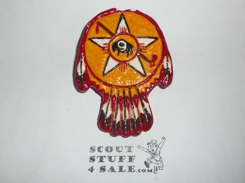 Region 9 Plaster Neckerchief Slide