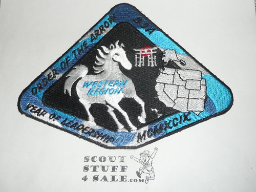 Western Region Order of the Arrow 1999 Year of Leadership Patch