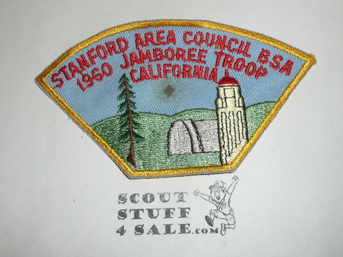 1960 National Jamboree JSP - Stanford Area Council, small spot