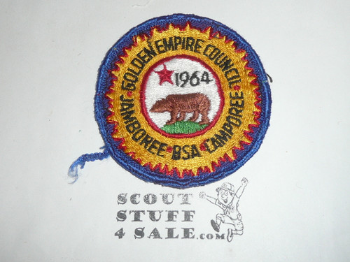 1964 National Jamboree JSP - Golden Empire Council, lite use