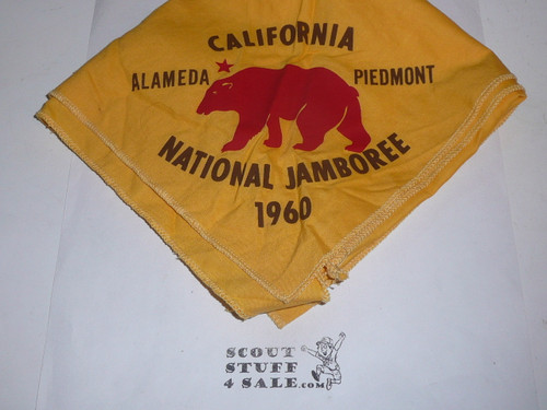 1960 National Jamboree JSP - Alameda and Piedmont California Councils Contingent Neckerchief