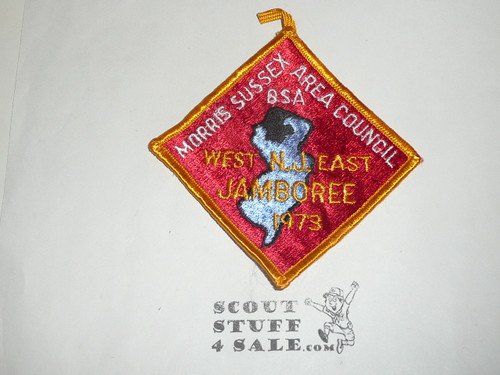 1973 National Jamboree JSP - Morris Sussex Area Council Contingent Patch