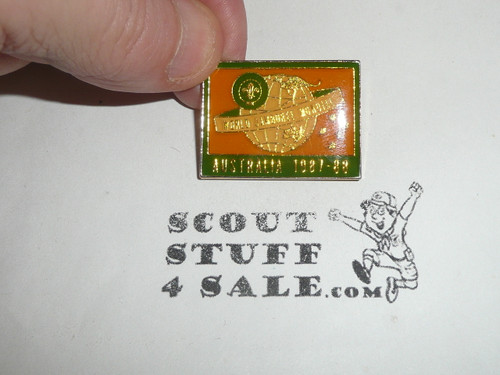 1987-1988 Boy Scout World Jamboree Hat Emblem