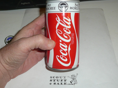 1983 Boy Scout World Coca Cola Can