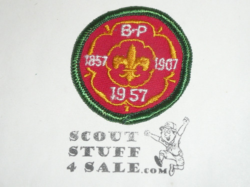 1957 World Boy Scout Jamboree Patch, Trader Bill