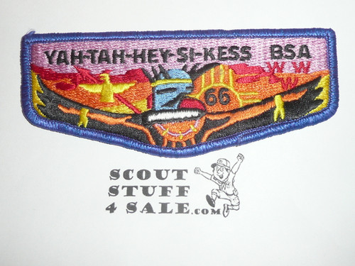 Order of the Arrow Lodge #66 Yah-Tah-Hey-Si-Kess s18 Flap Patch