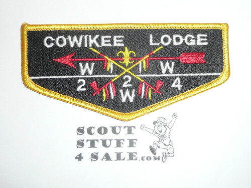 Order of the Arrow Lodge #224 Cowikee s29 Flap Patch