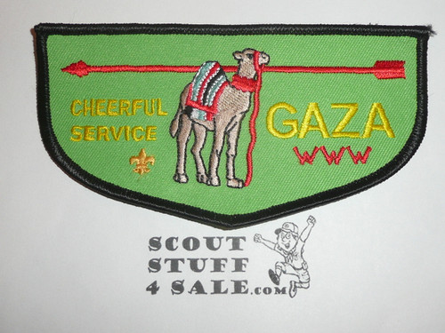 Order of the Arrow Lodge #555 Gamenowinink Gaza Chapter f1b Flap Patch