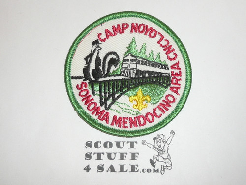 Camp Noyo Camp Patch, Sonoma-Mendocino Area Council