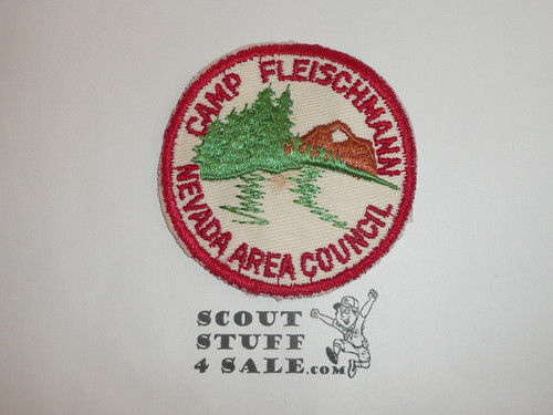 Camp Fleischmann c/e twill Patch, Nevada Area Council