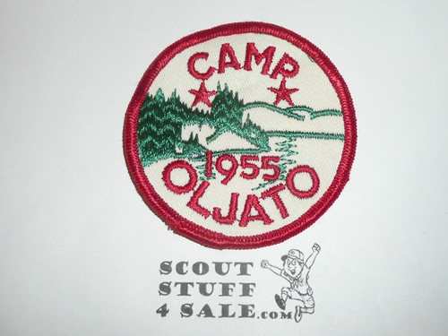 Camp Oljato Patch, Stanford Area Council, 1955