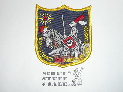 Camp Cedarbrook Patch, Alameda Council, 1998, Knights of Cedarbrook