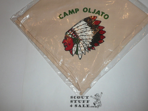 Camp Oljato Neckerchief, Stanford Area Council, 1960's