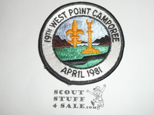 West Point Invitational Camporee Patch, 1981