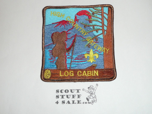 Log Cabin Camp Patch, High Country Gateway
